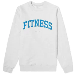 Sporty & Rich Fitness Ivy Crew Sweatshirt - Grey