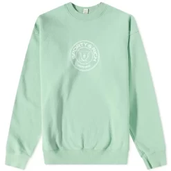Sporty & Rich Monaco Crew Sweatshirt - Sage