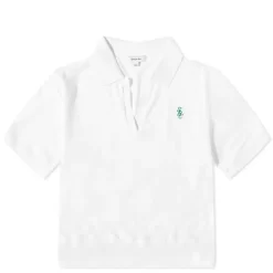 Sporty & Rich Src Terry Polo - White