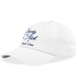 Sporty & Rich Stars Health Crew Hat - White