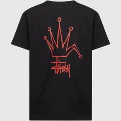 Stüssy Stussy Broken Crown T-Shirt - Black