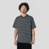 Stüssy Stussy Classic Striped T-Shirt - Grey