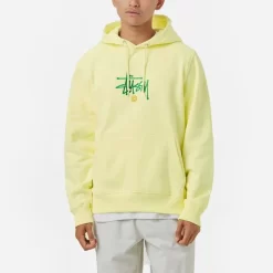 Stüssy Stussy Copyright Embroidered Hoodie - Yellow