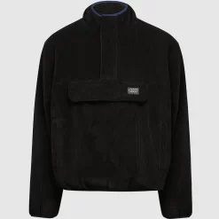 Stüssy Stussy Corduroy Mock Pullover - Black