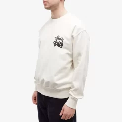 Stüssy Stussy Dice Pigment Dyed Crew Sweat - Natural