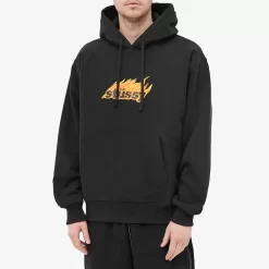 Stüssy Stussy Flames Hoodie - Black