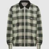 Stüssy Stussy Frank Plaid Zip Shirt - Green