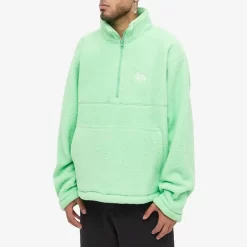 Stüssy Stussy Half Zip Mock Neck - Melon