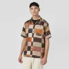 Stüssy Stussy Painted Check Silk Shirt - Multi