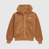 Stüssy Stussy Sherpa Zip Hoody - Brown