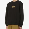 Stüssy Stussy Stock Logo Sweatshirt - Black