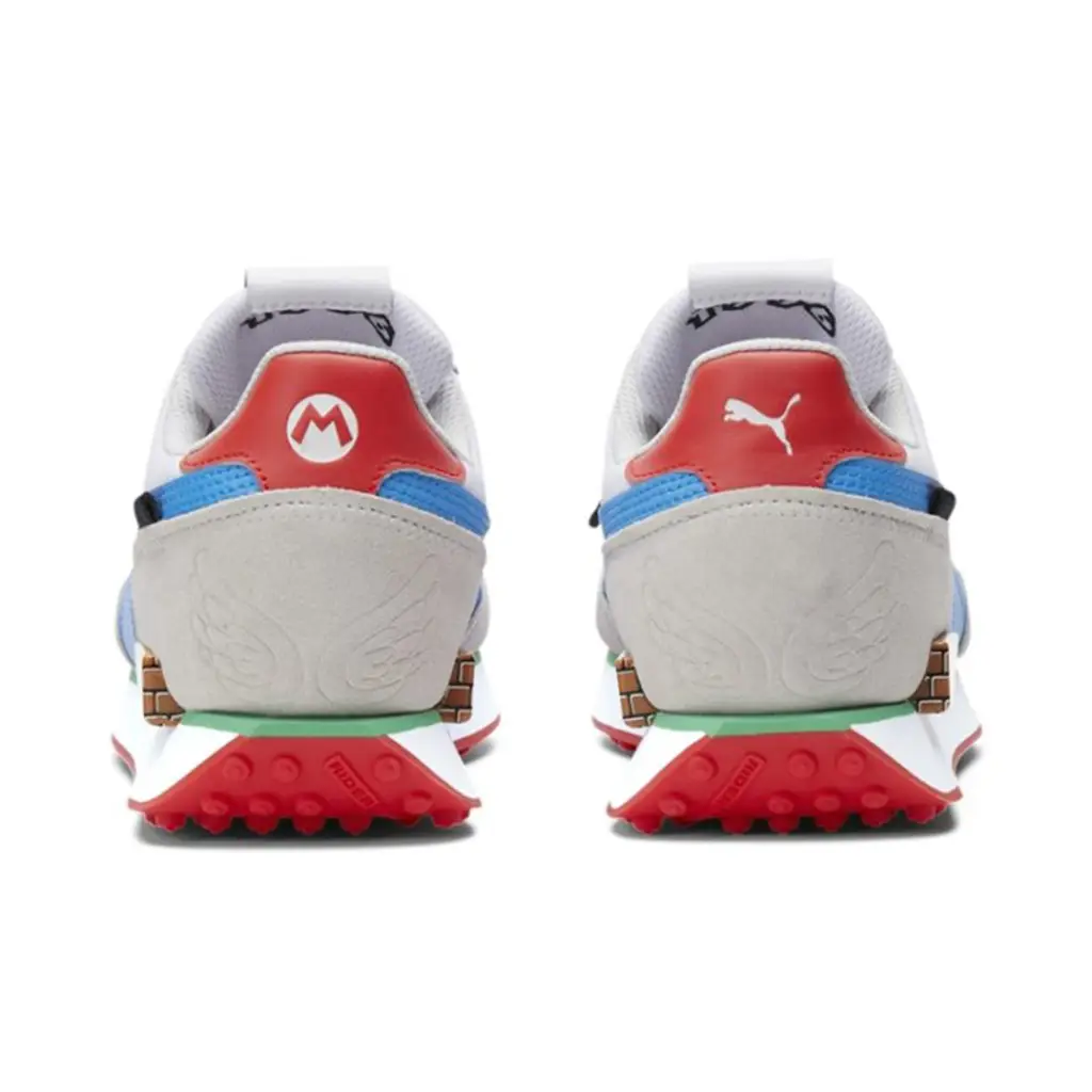 Super Mario 64 X PUMA Future Rider Grey Blue - Image 3