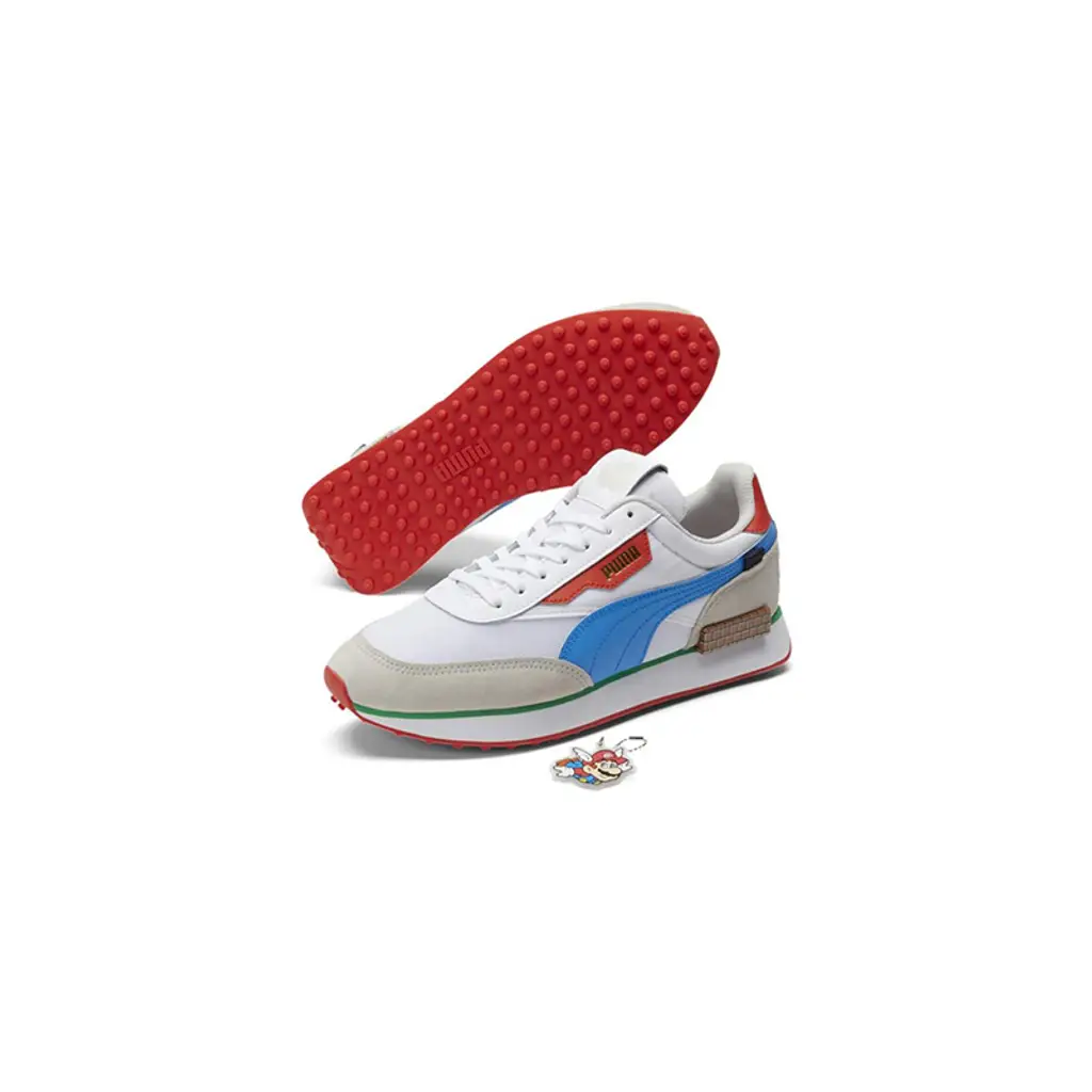 Super Mario 64 X PUMA Future Rider Grey Blue - Image 2