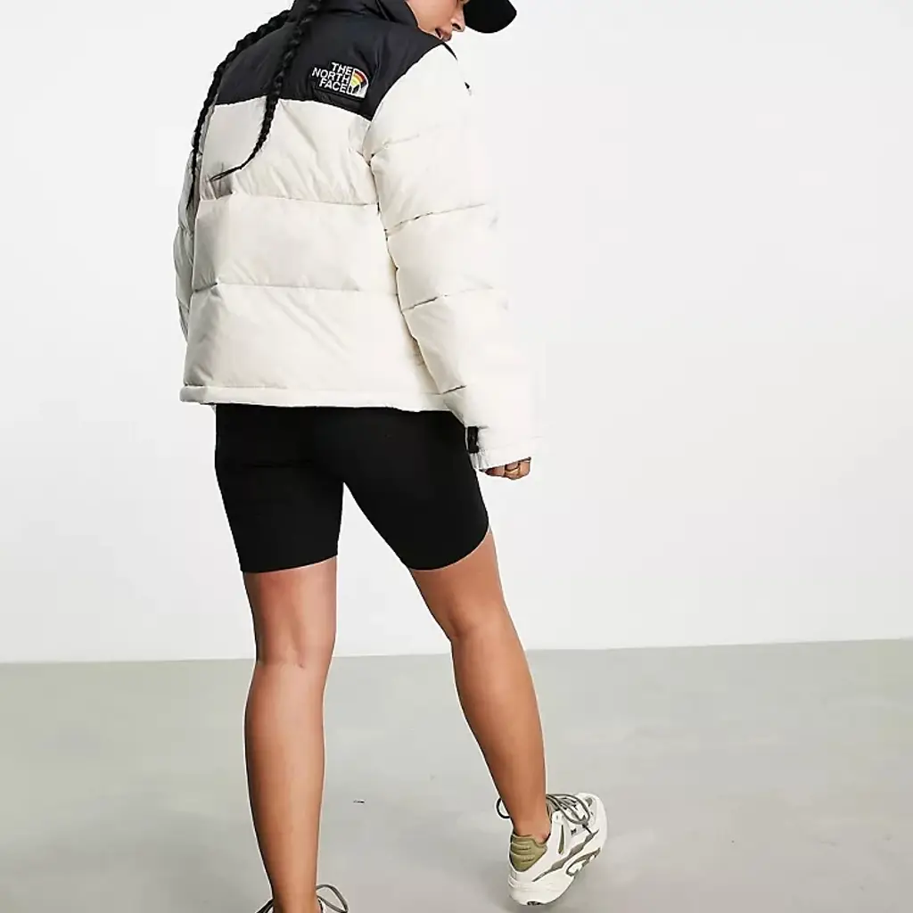 The North Face 1996 Retro Nuptse Jacket White Black - White - Image 2