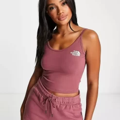 The North Face Cropped Strappy Tank Top - Pink