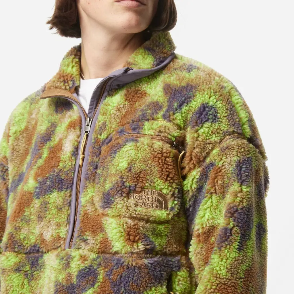 The North Face Extreme Pile Half Zip Fleece - Green - Image 5