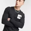 The North Face Fine Long Sleeve T-Shirt - Black