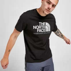 The North Face Large Split Gradient T-Shirt - Black