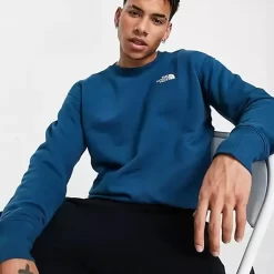 The North Face Oversized Essential Sweatshirt - Blue Wing Teal