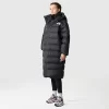 The North Face Oversized Long Puffer Jacket - Black