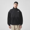 The North Face Platte Sherpa Quarter Zip Sweatshirt - Black