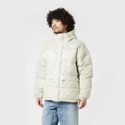 The North Face Print Himalayan Down Parka - Beige