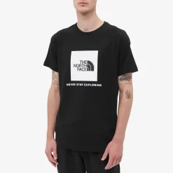 The North Face Raglan Redbox T-Shirt - Black