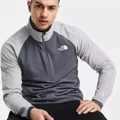 The North Face Tekware 1-4 Zip Fleece Sweatshirt - Grey