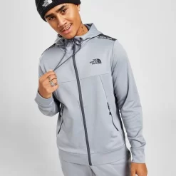 The North Face Train N Logo Full Zip Hoodie - Grey