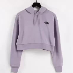The North Face Trend Cropped Hoodie - Minimal Grey