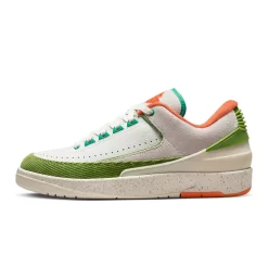 Nike TITAN X Air Jordan 2 Low Green Orange White