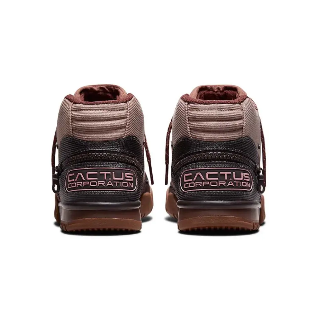 Travis Scott X Nike Air Trainer 1 Mid Cactus Jack Brown - Image 4