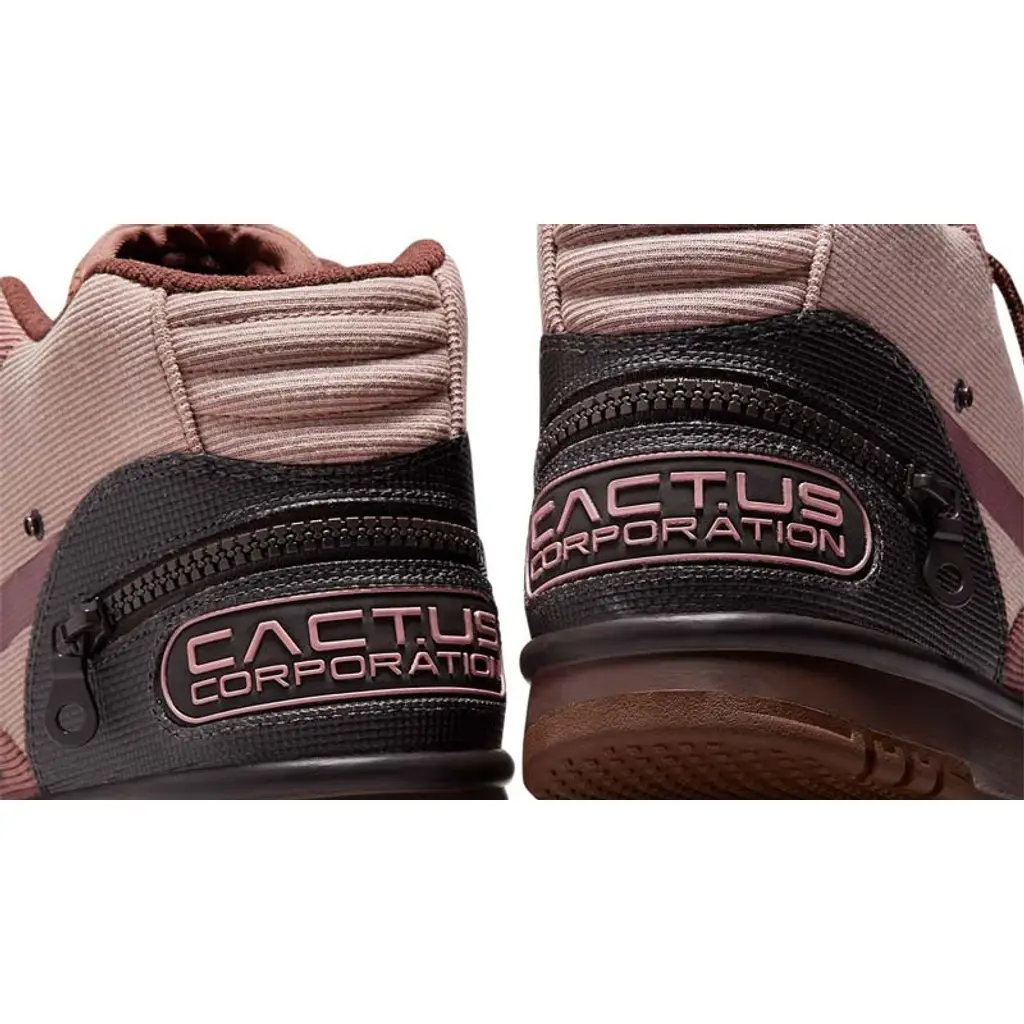 Travis Scott X Nike Air Trainer 1 Mid Cactus Jack Brown - Image 6