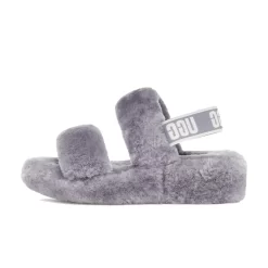 UGG Oh Yeah Slide Grey