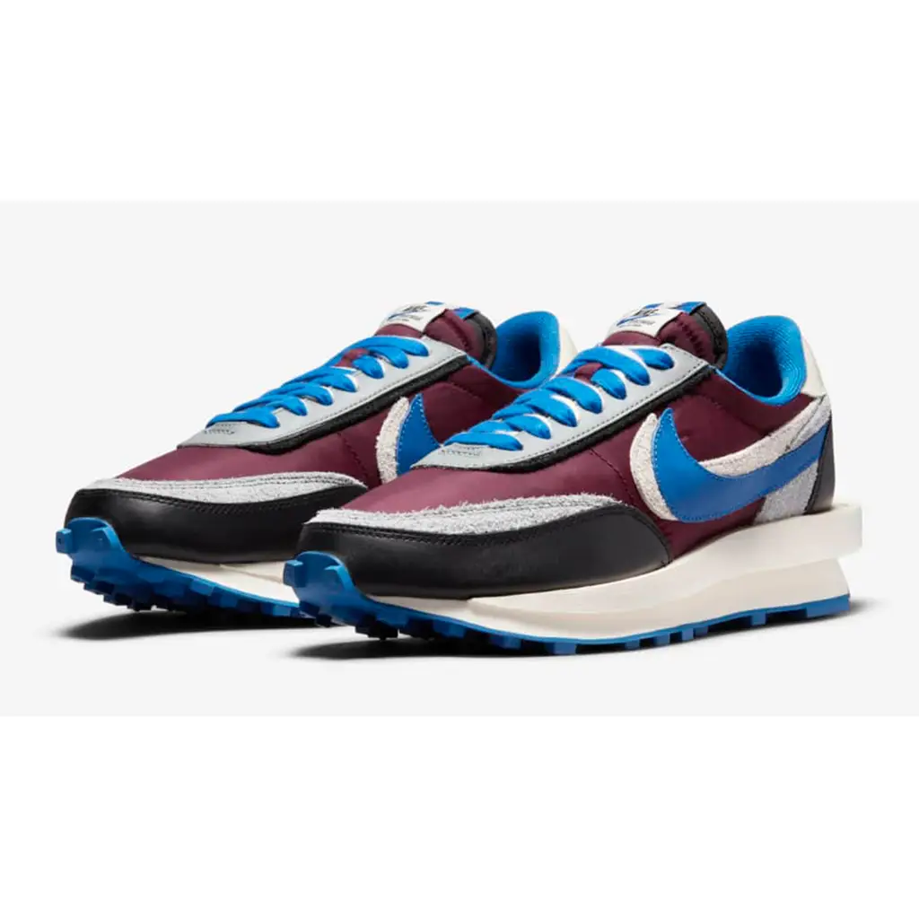 UNDERCOVER X Sacai X Nike LDWaffle Purple Blue - Image 2