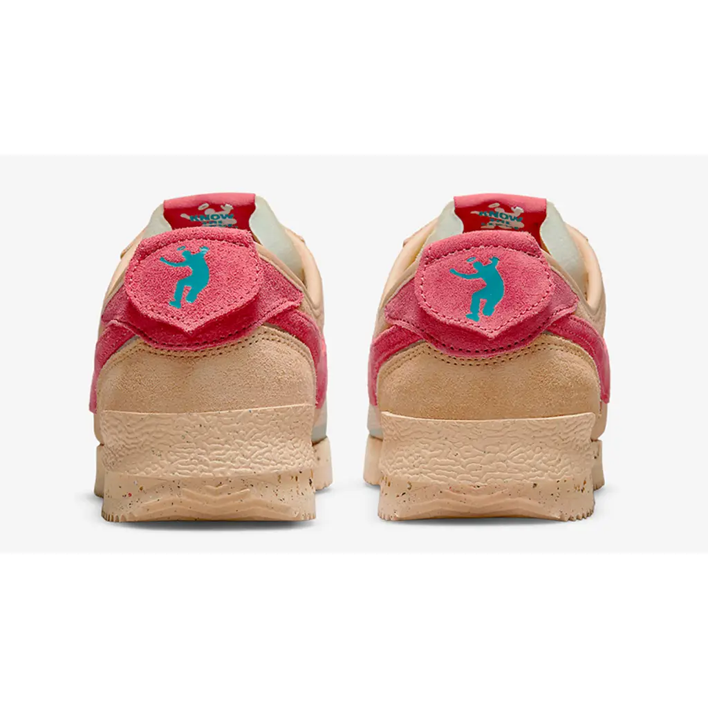 Union LA X Nike Cortez Khaki Red - Image 4