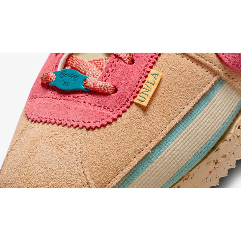 Union LA X Nike Cortez Khaki Red - Image 6