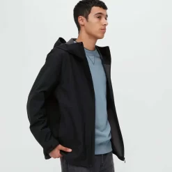 UNIQLO BLOCKTECH 3D Cut Parka - Black