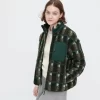 UNIQLO X JW ANDERSON Printed Windproof Fleece - Dark Green