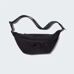 UNIQLO Nylon Crossbody Bag - Black