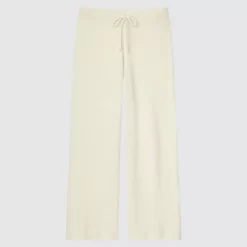 UNIQLO Soft Fluffy Trousers - Off-White
