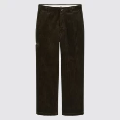 UNIQLO U Corduroy Wide Fit Work Trousers - Olive