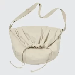 UNIQLO U Drawstring Shoulder Bag - Natural