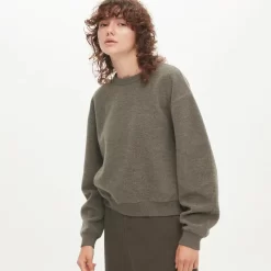 UNIQLO U Fleece Crew Neck Pullover - Green
