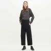 UNIQLO U Jersey Curved Culottes - Black