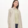 UNIQLO U Oversized Shirt - Beige