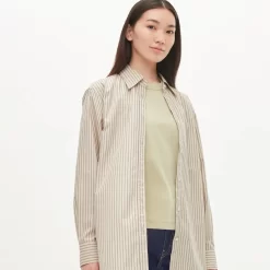 UNIQLO U Oversized Shirt - Beige
