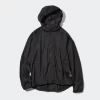 UNIQLO UV Protection Pocketable Parka - Black
