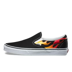 Vans Classic Slip-On Flame Black