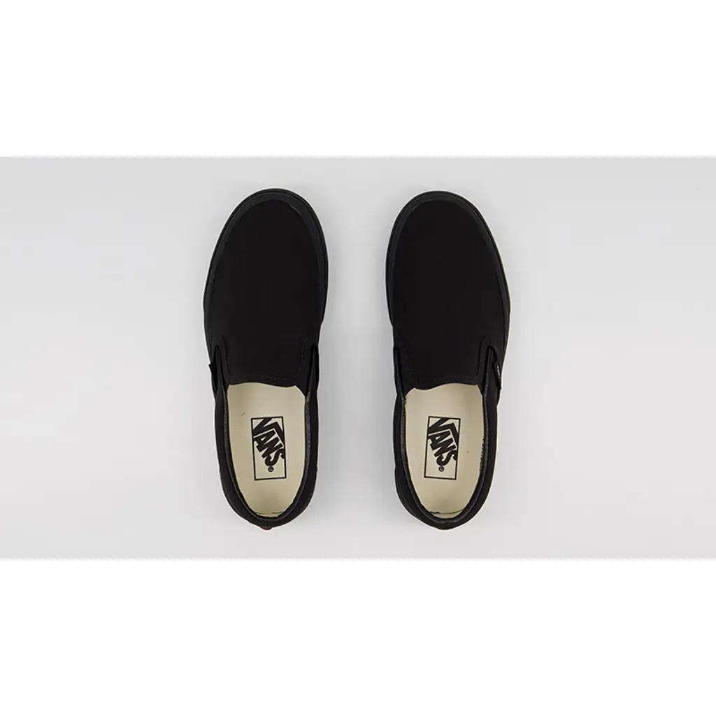 Vans Classic Slip On Flash Black Mono - Image 4